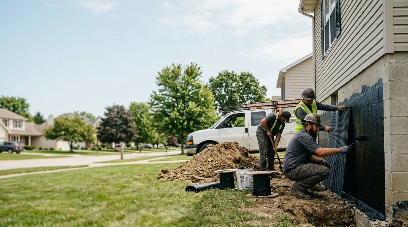 Basement Waterproofing in Saint Elmo, IL near me